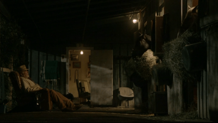 Vieil homme et cheval